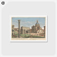 アートポストカード-A View of St. Martin's Church, Also of the Arch of Septimius Severus, through which the Roman Generals marched in their Triumphs to the Capitol
 - イェール大学アートギャラリー Postcard.