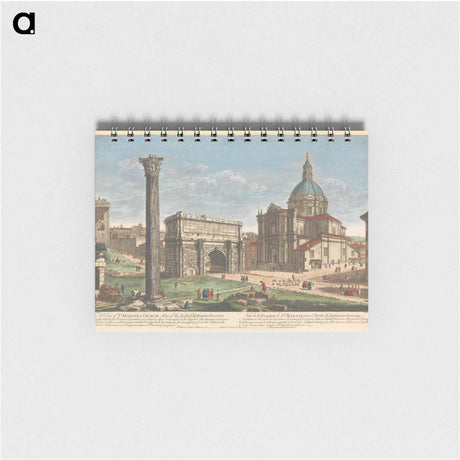アートメモ帳-A View of St. Martin's Church, Also of the Arch of Septimius Severus, through which the Roman Generals marched in their Triumphs to the Capitol
 - イェール大学アートギャラリー Memo.