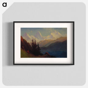 アートポスター-Splendour of the Grand Tetons - アルバート ビアスタット Poster.