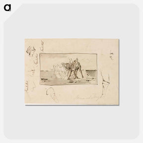 アートポストカード-Kuvitusta topeliuksen satuun mirza ja mirjam - アルバート エーデルフェルト Postcard.