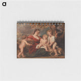 アートメモ帳-The Holy Family with Saint John the Baptist and an Angel
 - バーンズ・コレクション Memo.