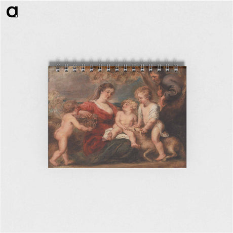 アートメモ帳-The Holy Family with Saint John the Baptist and an Angel
 - バーンズ・コレクション Memo.