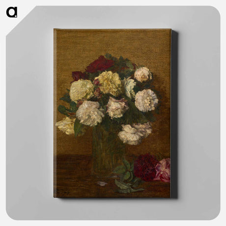 アートパネル-Roses in a Vase
 - クリーブランド美術館 Canvas.