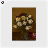 アートポストカード-Roses in a Vase
 - クリーブランド美術館 Postcard.