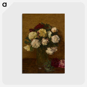 アートポストカード-Roses in a Vase
 - クリーブランド美術館 Postcard.