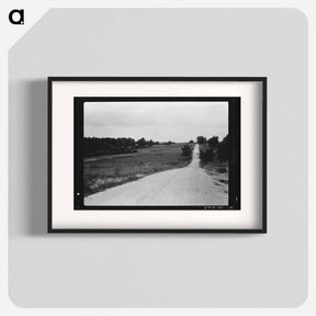アートポスター-Farm landscape, Person County, North Carolina - ドロテア ラング Poster.