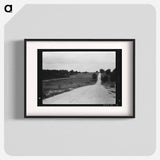 Farm landscape, Person County, North Carolina - Dorothea Lange Poster.