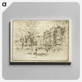 アートパネル-Cheyne Walk, Chelsea
 - ジョセフ ペネル Canvas.