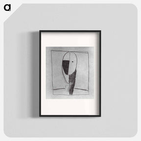 アートポスター-Head - カジミール マレーヴィチ Poster.