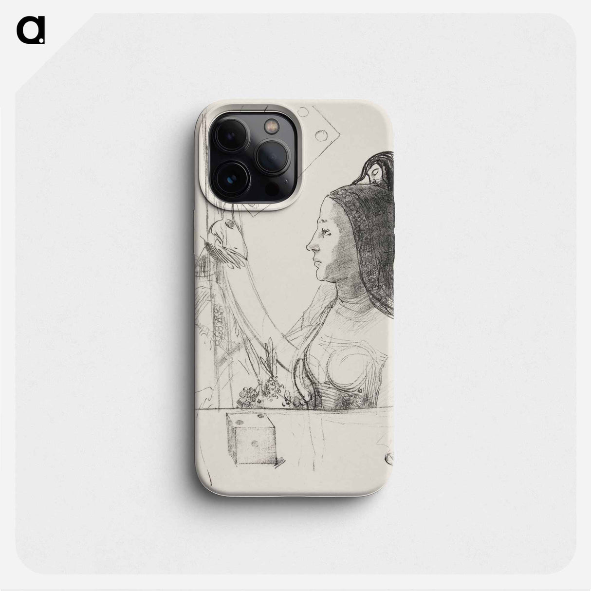 Untitled - Odilon Redon Phone Case.