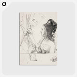 アートポストカード-Untitled - オディロン ルドン Postcard.