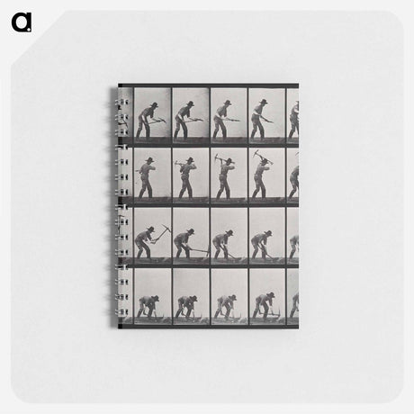 アートメモ帳-Man with Pickaxe
 - エドワード マイブリッジ Memo.