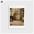 アートポストカード-Maison Coin de Rue de l'Abbaye et Cardinale
 - ウジェーヌ アジェ Postcard.