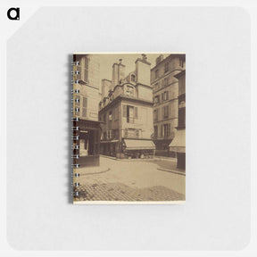 アートメモ帳-Maison Coin de Rue de l'Abbaye et Cardinale
 - ウジェーヌ アジェ Memo.