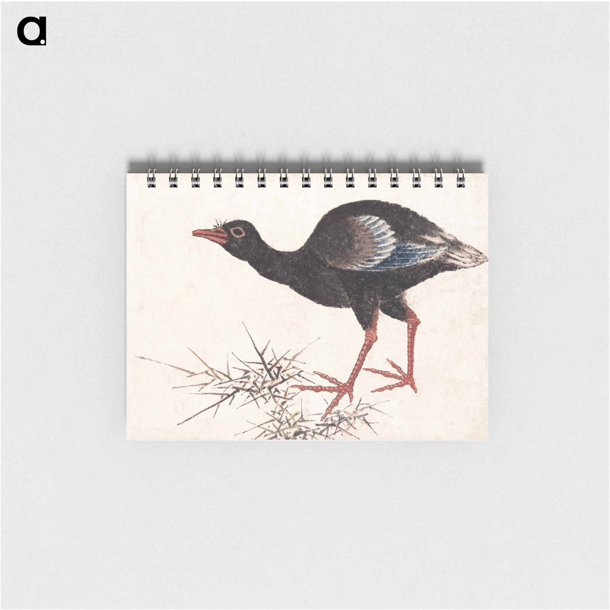 Katsushika Hokusai's bird - 葛飾 北斎 Memo.
