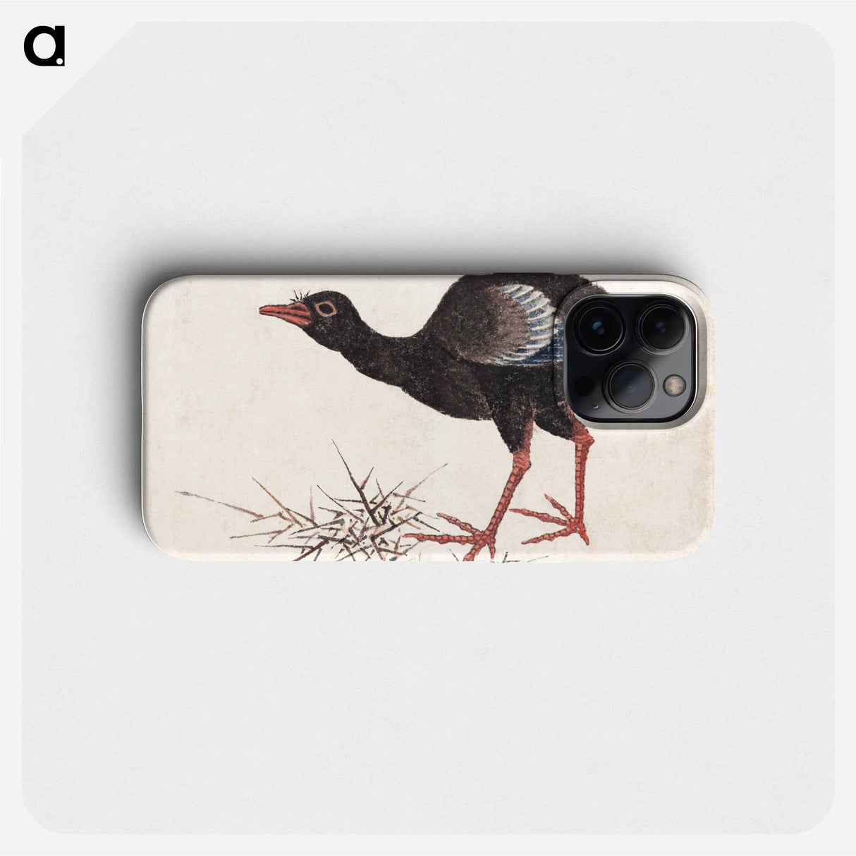 Katsushika Hokusai's bird - Katsushika Hokusai Phone Case.