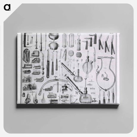 アートパネル-Surgical Instruments for Bloodletting
 - 国立医学図書館 Canvas.