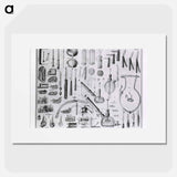 アートポスター-Surgical Instruments for Bloodletting
 - 国立医学図書館 Poster.