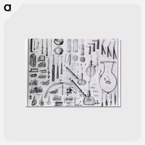 アートポストカード-Surgical Instruments for Bloodletting
 - 国立医学図書館 Postcard.