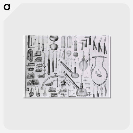 アートポストカード-Surgical Instruments for Bloodletting
 - 国立医学図書館 Postcard.