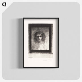 アートポスター-It Was a Veil, an Imprint - オディロン ルドン Poster.