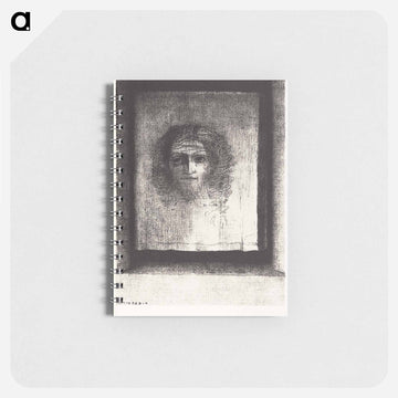It Was a Veil, an Imprint - オディロン ルドン Memo.