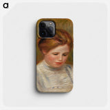 Head (Tête) - Pierre Auguste Renoir Phone Case.