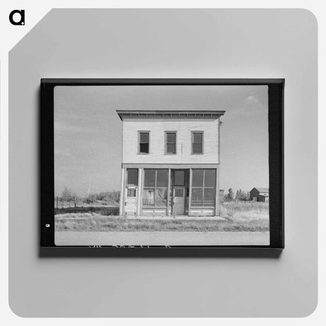 アートパネル-Corn Grinder on Tenant's Farm
 - ラッセル リー Canvas.