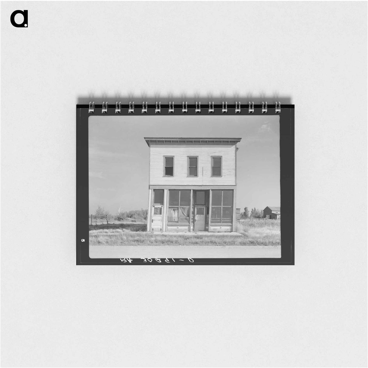 アートメモ帳-Corn Grinder on Tenant's Farm
 - ラッセル リー Memo.
