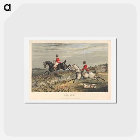 アートポストカード-Fox Hunting: The Leap
 - イェール大学アートギャラリー Postcard.
