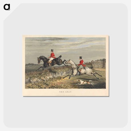 アートポストカード-Fox Hunting: The Leap
 - イェール大学アートギャラリー Postcard.