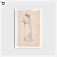アートポストカード-(unknown) part of a sketchbook - アルバート エーデルフェルト Postcard.