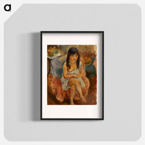アートポスター-Seated Figure
 - バーンズ・コレクション Poster.