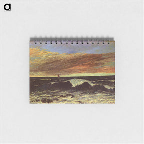 アートメモ帳-The Wave - ギュスターヴ クールベ Memo.