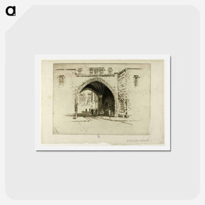 アートポストカード-St. John's Gate, Clerkenwell
 - ジョセフ ペネル Postcard.