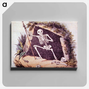 アートパネル-Allegory of Death's Boredom
 - 国立医学図書館 Canvas.