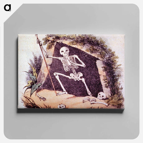 アートパネル-Allegory of Death's Boredom
 - 国立医学図書館 Canvas.