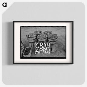 アートポスター-Crab Apples at Roadside Stand
 - ラッセル リー Poster.