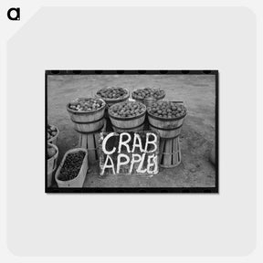 アートポストカード-Crab Apples at Roadside Stand
 - ラッセル リー Postcard.