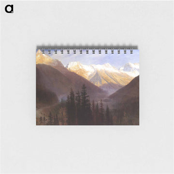 Sunrise at Glacier Station - アルバート ビアスタット Memo.