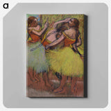 アートパネル-Three Dancers with Hair in Braids
 - バーンズ・コレクション Canvas.