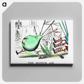 アートパネル-The Scotch Air from Un-Natural History Not Taught In Bored Schools
 - 大英図書館 Canvas.