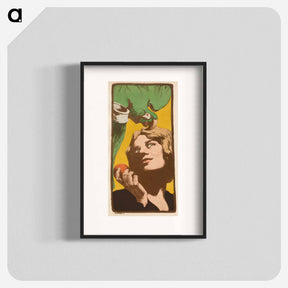 アートポスター-La Femme au Perroquet
 - クリーブランド美術館 Poster.