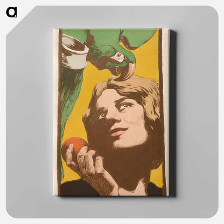 アートパネル-La Femme au Perroquet
 - クリーブランド美術館 Canvas.