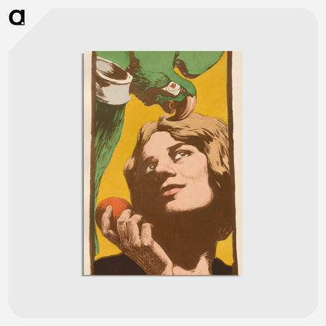 アートポストカード-La Femme au Perroquet
 - クリーブランド美術館 Postcard.
