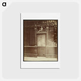 アートポストカード-Rue des Blancs-Manteaux
 - ウジェーヌ アジェ Postcard.