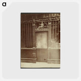 アートポストカード-Rue des Blancs-Manteaux
 - ウジェーヌ アジェ Postcard.