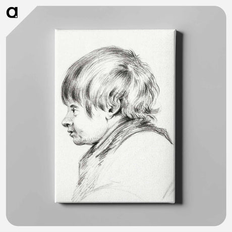 アートパネル-A boy - ジャン ベルナール Canvas.