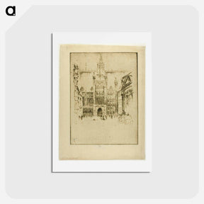 アートポストカード-The Guild Hall
 - ジョセフ ペネル Postcard.
