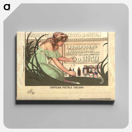 アートパネル-Ischirōgenó antilepsi: rigeneratore delle forze
 - 国立医学図書館 Canvas.